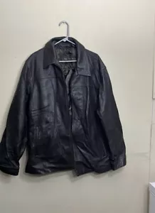 Marc New York Mens Leather Jacket Coat Size XL - Picture 1 of 18