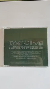 VERY RARE UK CD DJ PROMO OF A MATTER OF LIFE & DEATH BY IRON MAIDEN - Picture 1 of 3