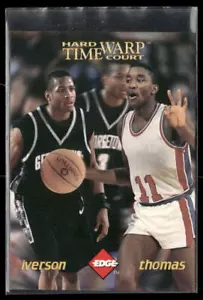 Iverson/Isiah 1996 Collector's Edge Rookie Rage #TW6 Time Warp Holofoil/2500 - Imagen 1 de 2