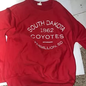 Vintage Champion Reverse Weave University South Dakota Coyotes Sweatshirt Sz med - Picture 1 of 3