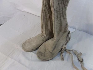 Route 66 Women's Isabella Sweater Boot beige knit with buckle Size 6 100192 - Picture 1 of 10