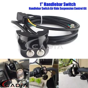 Air Ride Suspension Switch Controller For Harley Dyna V-Rod Touring 1" Handlebar - Bild 1 von 9