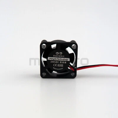 25x25x10mm Lüfter, 12V/24V, einfach/doppelt gelagert, leiser 25x25mm fan, 25mm - Bild 1 von 2