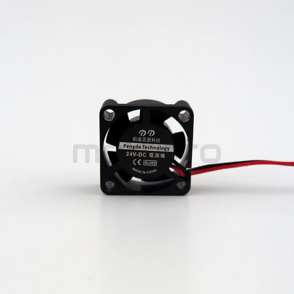 25x25x10mm Lüfter, 12V/24V, einfach/doppelt gelagert, leiser 25x25mm fan, 25mm - Bild 1 von 2