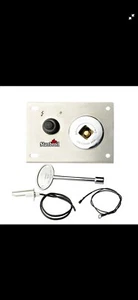 Fire Pit Gas Burner Spark Ignition Kit – Including Push Button Igniter Gas Shut- - Picture 1 of 1