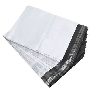 100-3000 10x13 Poly Versandtaschen Versand Umschläge Selbstversiegelnd Plastiktüten 2,4 Mil - Bild 1 von 15