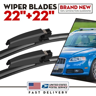 FOR Mercedes-Benz C280 2006-2007 Windshield Wiper Blade Pair Set of 2*22inch - Image 1 of 4