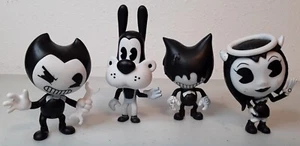 Lot Of 4 Figures , 2.5" , Bendy & Ink Machine - Picture 1 of 6