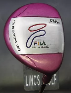 Ladies Fila Biella Italia 18° Wood Ladies Graphite Shaft Fila Grip - Picture 1 of 5