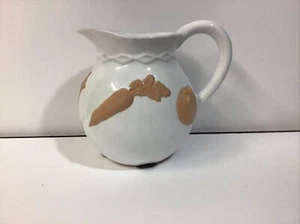Small White Pitcher Made in Portugal Jay Willfred div of Andrea by Sadek - Picture 1 of 8