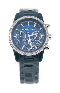 Michael Kors Bradshaw Blue Stainless Steel Watch MK6722 - Picture 1 of 3