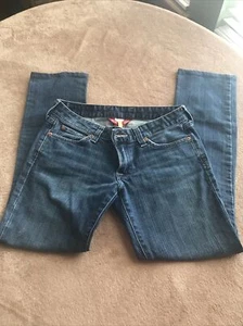 Lucky Brand Dungarees by Gene Montesano Mid-Rise Flare Reg 4/27 - Picture 1 of 12