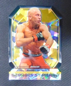 George St-Pierre (GSP) UFC Topps 2011 Finest Atomic Refractor Gold | FAR-1 - Bild 1 von 2