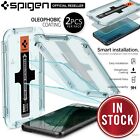 For Samsung Galaxy S22 S21 Plus Screen Protector SPIGEN EZ Fit Tempered Glass 2P