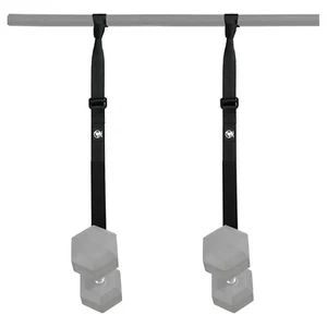 Accesorio de estante para mancuernas para colgar press de banco de pecho - Imagen 1 de 8