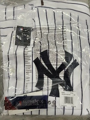 New York Yankees Home White Jackie Robinson Day Authentic Nike Jersey 52 XXL #42 - Image 1 of 4