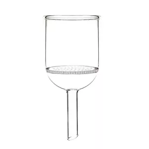 250ml Glass Buchner Funnel 70mm Pore Plate W/Straight Tip Tube Lab Glassware - Picture 1 of 1