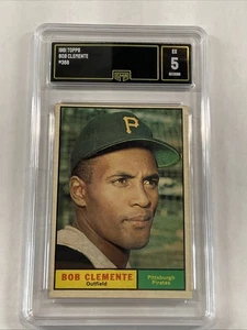 1961 Topps - Roberto Clemente #388 Called Bob on Card GMA 5 - Bild 1 von 2
