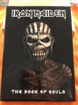 Альбом книги Iron Maiden Book Of Souls 2015 Deluxe ограниченный выпуск 2 компакт-диска в твердом переплете - Изображение 1 из 4