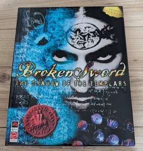 Broken Sword - The Shadow Of The Templars, PC CD-ROM Big Box Game - 1996 RARE - Picture 1 of 20