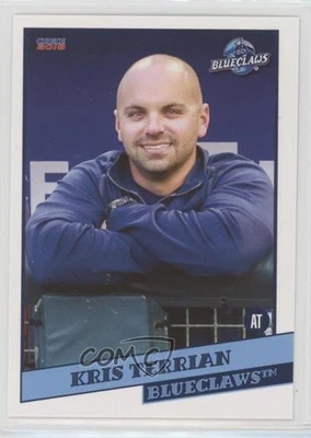 2018 Choice Lakewood Blueclaws Kris Terrian #34 - Image 1 of 2