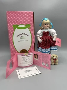 Vintage Paradise Galleries Goldilocks Porcelain Doll 12 Inch W/ Box & COA - Picture 1 of 12