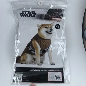 Disney STAR WARS Chewbacca Dog Costume XS Halloween - Picture 1 of 3