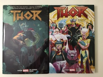 Thor by Jason Aaron Vol. 4, 5 OHC Deluxe Hardcover Lot Marvel Comics - Image 1 of 3