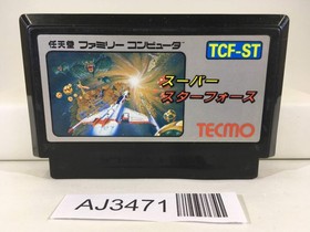 AJ3471 Super Star Force Nintendo Famicom NES Japan
