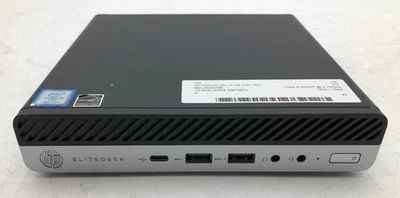 HP EliteDesk 800 G4 DM 35W - i5-8500T 2.10GHz 16GB RAM 128GB SSD Win 11 Pro - Image 1 of 2