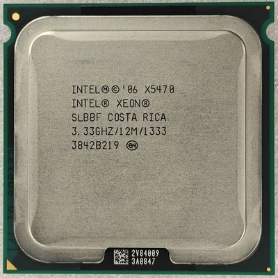 Intel Xeon X5470 Quad-Core 3.33 GHz 12M 1333MHz Processor Socket J LGA 771 CPU - Image 1 of 2