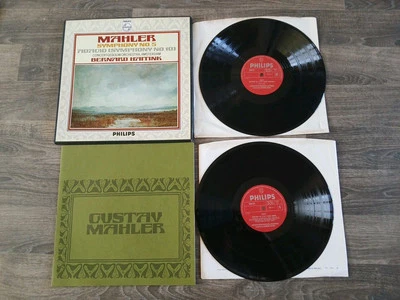 Mahler Symphony No 5 - Bernard Haitink 12" vinyl LP box set Philips 6700 049 - Image 1 of 4
