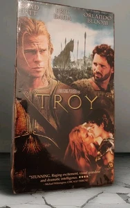 TROY/RARE SEALED VHS!!!BRAD PITT/2004/WATERMARKS BRAND NEW/READY TO GRADE  - Picture 1 of 21