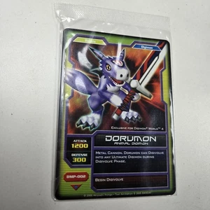 RARE 2005 Dorumon Animal Digimon DMP-002 Holographic Foil Promo - NEW & SEALED - Bild 1 von 9