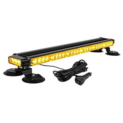  Стробоскопическая лампочка 29,5 дюйма 54 светодиода двусторонняя мигающая высокой интенсивности желтая - Изображение 1 из 4