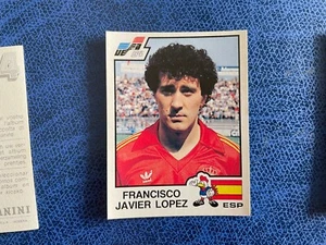PANINI EURO 84 ESPANA JAVIER LOPEZ N 225 NUOVA MAI UTILIZZATA - Foto 1 di 2