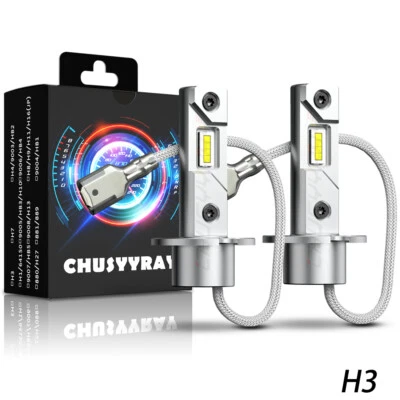 Для Infiniti I35 2002 2003 2004 2шт H3 светодиодные противотуманные фары лампы белый 6000K - Изображение 1 из 4