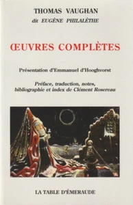 OEUVRES COMPLETES DE THOMAS VAUGHAN. EUGENE PHILALETHE. C. ROSEREAU. ALCHIMIE. - Picture 1 of 2