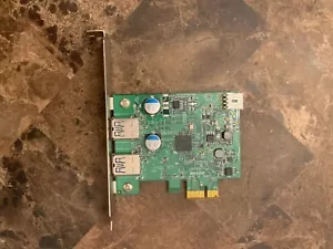 Buffalo IFC-PCIE2U3 2-Port USB 3.0 PCI-e 1X Expansion Card Full Size Bracket - Picture 1 of 3