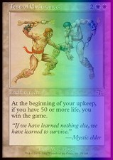 Magic the Gathering MTG Test of Endurance (29) Judgment   LP FOIL