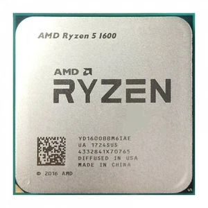 AMD Ryzen 5 1600 AM4 3.2 GHz 6 Cores Zen 2 CPU No Cooler - Picture 1 of 1