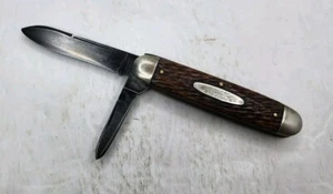 Schrade Cut Co Large Advertising Jack Knife G. Whitfield Richards 1930's - Picture 1 of 10