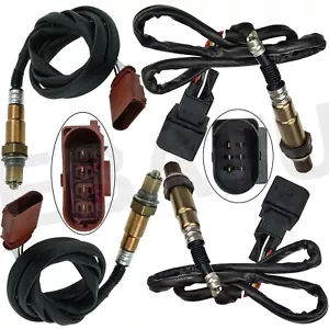 4Pcs O2 Oxygen Sensor Upstream & Downstream For Audi A4 A6 A4 A6 Quattro 3.0L - Picture 1 of 8