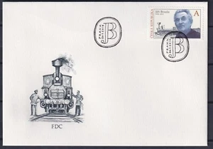 Czech Republic 2018 Transport, Railway, Trains, Jiri Bouda. FDC - Picture 1 of 1