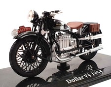 Atlas Editions 1/24 Scale 4 658 121 - 1933 Dollar V4 Motorbike