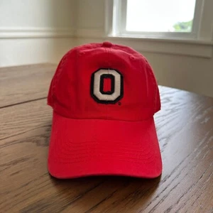 Ohio State Buckeyes Hat Cap Champion Adult Red Baseball Dad Hat - Picture 1 of 5