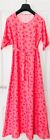 New Without Tag Ladies   Summer Long Pink Floral Maxi Dress For Size 1214