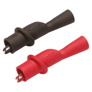 *NEW* Genuine Fluke AC175 Alligator Clip Set - Insulated Clips, 8mm Jaw / UK ... - Picture 1 of 2