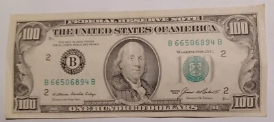 100$ bill vintage series 1985  - Image 1 of 4