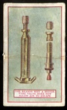 Tobacco Card, Imperial Tobacco Canada, THE REASON WHY, 1924, Motor Tyre Valve,#1